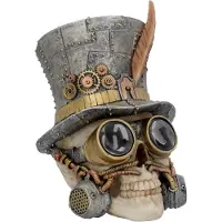 Nemesis Now Beeld/figuur Count Archibald Schedel Multicolours - 20cm