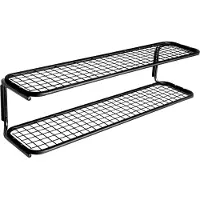 Essem Design Classic 650 schoenenrek zwart/chroom, 2 niveaus, 120 cm