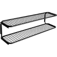 Essem Design Classic 650 schoenenrek zwart/zwart, 2 niveaus, 70 cm