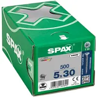 Spax 1191010500305 Verzinkkopschroef 5 mm 30 mm T-STAR plus Staal 500 stuk(s)