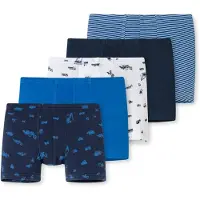 Schiesser 95/5 Organic 5 Pack Jongens Onderbroek - Maat 98