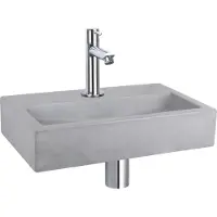 Differnz Fonteinset Mix&match Flat Beton Recht Chroom