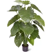 Maxifleur Kunstplanten Alocasia Calidora kunstplant 115cm