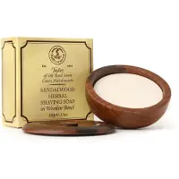Taylor of Old Bond Street Scheerzeep Shaving Soap Sandalwood Wooden Bowl 100gr | Voor Mannen