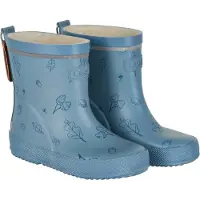 CeLaVi Regenlaarzen - Kaart - Rook Blue m. Print - - 25 - Regenlaarzen