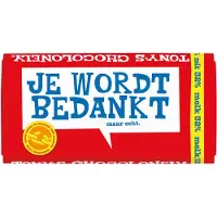 Tony's Chocolonely Bedankt Melk 180 G