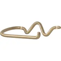 Ferm Living Curvature Toiletrolhouder Brass