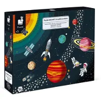 Janod - Educatieve puzzel - Het zonnestelsel - 100 Stukjes