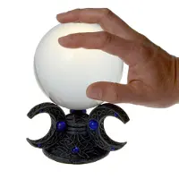 Nemesis Now - Kristallen Bol - diameter 11cm - Perfect bolvormig en helder - Wiccan Witchcraft Divination