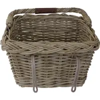 Fastrider Elif Rotan Fietsmand - Naturel - 16L - Handgemaakt