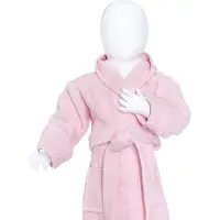The One Towelling Baby badjas Licht Roze - 80/92