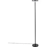 Leuchtendirekt Design leeslamp Hans Round zwart