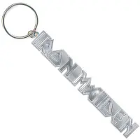 Rock Off Iron Maiden - Logo With No Tails Sleutelhanger - Zilverkleurig