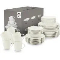 Vt wonen Serviesset vtwonen Raw White (36-delig)