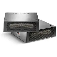 FOCAL CAR iSUB TWIN - Autosubwoofer - Platte subwoofers - In compacte kleine behuizing - 2 stuks - 100 Watt RMS - 2 Ohm