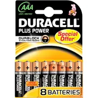 Duracell Plus AAA Alkaline Batterij 16 stuks