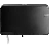 Quarz Toiletpapierdispenser Quartzline Q5 jumbo klein duo zwart 441057