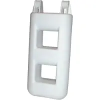 Talamex Trapfender 2 Treden 55x25cm Wit