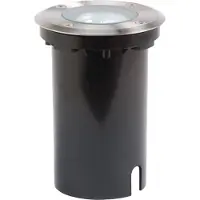 Konstsmide Grondspot Zilver Rond