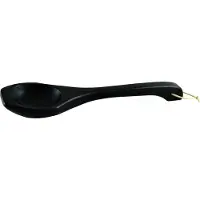 Saunia - Sauna opgietlepel - Zwart hout - 40 cm