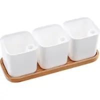 Orthex Kruidentuintje , set van 3, wit