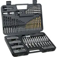 DeWalt Accessoiresdoos - - DT0109 - 109 accessoires - Boren voor hout, metaal, baksteen - Schroefbits