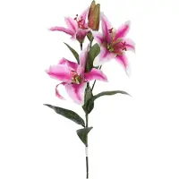 Mica Kunstbloem Lelie, roze