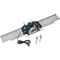 Wolfcraft - Geleiderail Universeel voor Cirkelzaag 1450mm - Zaaggeleider- FKS 145 Geleidingssysteem voor invalzaag - 6913000