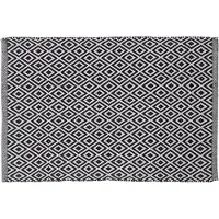 Sealskin Trellis Badmat 60x90cm katoen Zwart