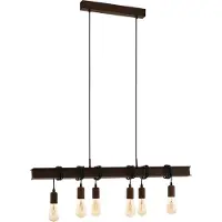 Eglo Townshend Hanglamp 101 cm - Roestbruin