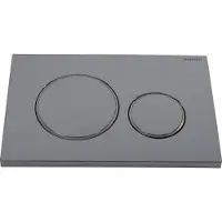 Geberit Sigma 20 bedieningsplaat kleuren:plaat-ring-knop Chroom-Matchroom-Chroom