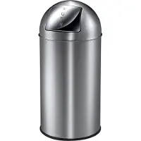 EKO Pushcan 40 Liter Mat RVS