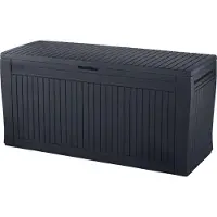 Keter Kussenbox Comfy - Kunststof - Antraciet - 270l - 116,7x44,7x57cm