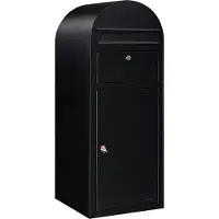 Bobi Pakketbrievenbus Cargo - RAL 9005 - Structuurzwart