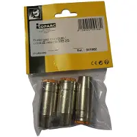 Toparc 041882 Gassproeikoppen - 250 A - Ø 15 mm, 3 stuks