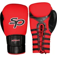 Starpro Safety Sparring Boxing Glove Layered Foam | Rood / Zwart (Maat: 14OZ)