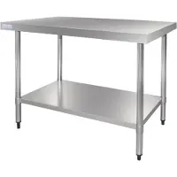 Vogue RVS werktafels zonder achteropstand 60cm