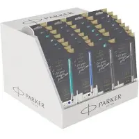 Parker Vector vulpenset | Diverse kleuren | Medium penpunt | inclusief 5 blauwe inktpatronen