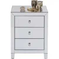 Kare design Luxury Ladekast 3-Laden - B49xD41xH66 Cm - Spiegelglas