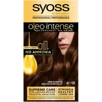 Syoss 3x Oleo Intense Haarverf 4-18 Mokkabruin