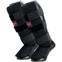 Super Pro Combat Gear Scheenbeschermer Savior Zwart/Roze Extra Extra Small