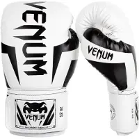 Venum Elite bokshandschoenen wit/zwart