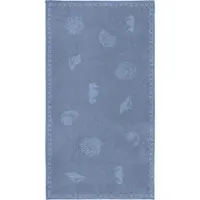 Seahorse Strandlaken Shells Jeans 100x200