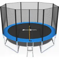 Viking Choice Trampoline - blauw - 435 cm - met net en ladder - tot 180 KG