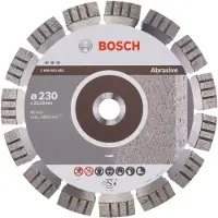 Bosch - Diamantdoorslijpschijf Best for Abrasive 230 x 22,23 x 2,4 x 15 mm