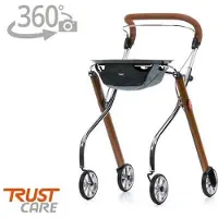 Russka Rollator - Voor binnen - Lichtgewicht - Met dienblad