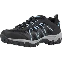 Hi-tec Jaguar Polyester Dames Zwarte Wandelschoenen