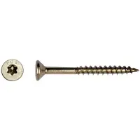 Pgb-Europe pgb-fasteners Universele Spaanplaatschroef RVS A2 VK-T Deeldraad verzonken kop Ø 4,00x50 TX20 | 200 st | PGWVTGA00004000503