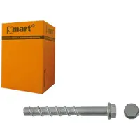 Bahco SMART | Betonschroef S-BSZ 8x45x90 Znlamel | 50 st SM0BSZ0140800903