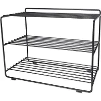 Maze Downtown Schoenenrek Zwart - Schoenenplanken Black - 703001